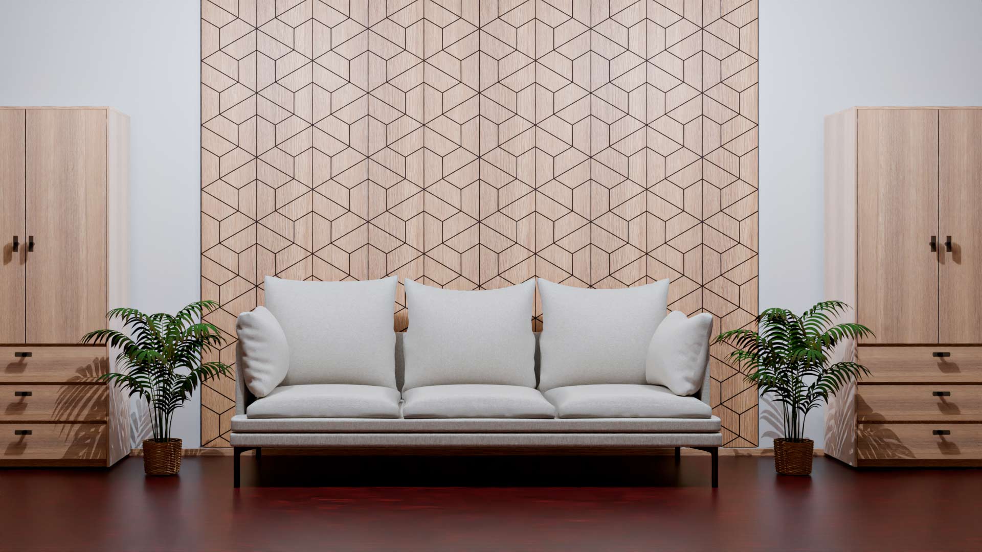 GeoGrace Wood Veneer Wall Panels GeoGrace Wood Veneer Wall Panels